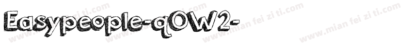 Easypeople-qOW2字体转换