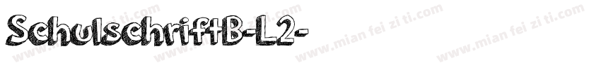 SchulschriftB-L2字体转换