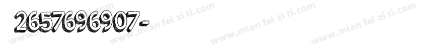 季洛2657696907字体转换