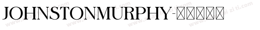 JOHNSTONMURPHY字体转换