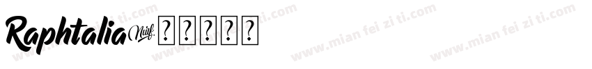Raphtalia字体转换