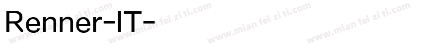 Renner-IT字体转换