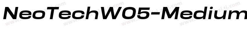 NeoTechW05-MediumIta字体转换