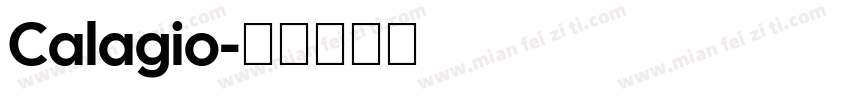 Calagio字体转换