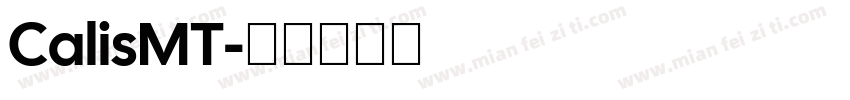 CalisMT字体转换