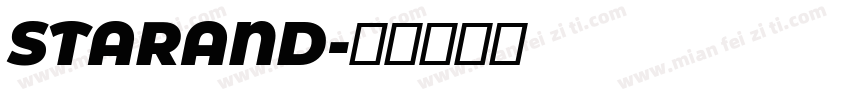 STARAND字体转换