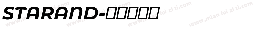 STARAND字体转换