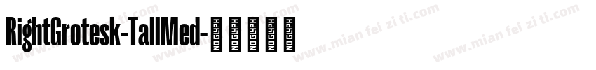 RightGrotesk-TallMed字体转换