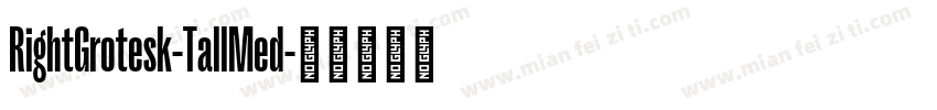 RightGrotesk-TallMed字体转换