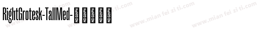 RightGrotesk-TallMed字体转换