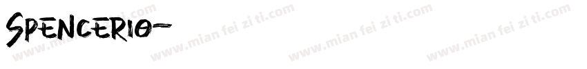 Spencerio字体转换