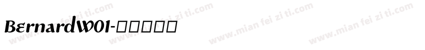 BernardW01字体转换