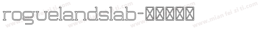 roguelandslab字体转换