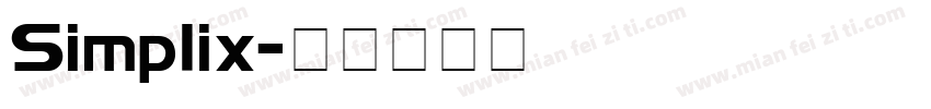 Simplix字体转换