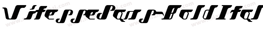 VitesseSans-BoldItal字体转换