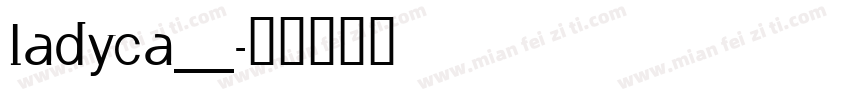 LADYCA__字体转换