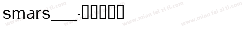 SMARS___字体转换