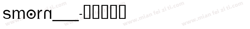 SMORN___字体转换