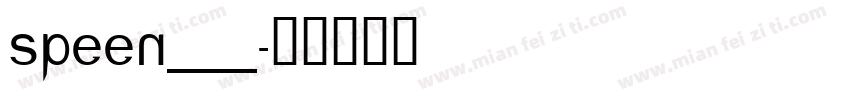 SPEEN___字体转换