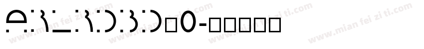 ARLRDBD_0字体转换