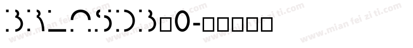 BRLNSDB_0字体转换