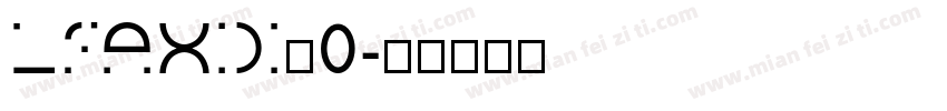 LFAXDI_0字体转换