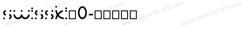 swisski_0字体转换