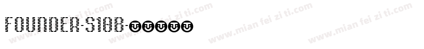 Founder-S10B字体转换