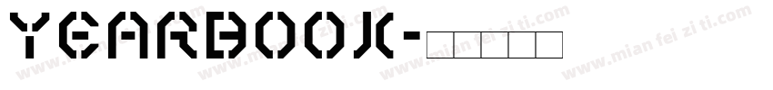 YearBook字体转换