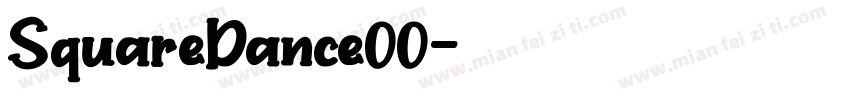SquareDance00字体转换