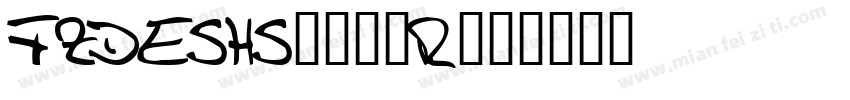 FZDESHS-509R字体转换