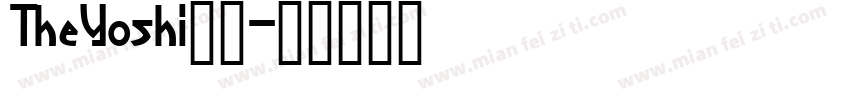 TheYoshi字体字体转换