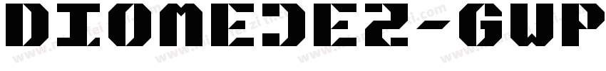 Diomedez-gwpY字体转换