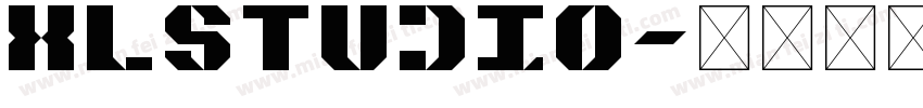 xlstudio字体转换
