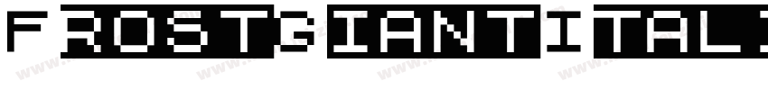 FrostGiantItalic-qZZ81字体转换