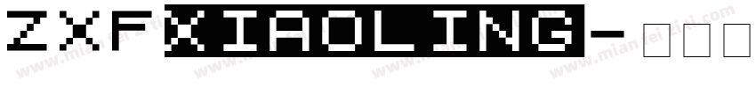 ZXFxiaoling字体转换