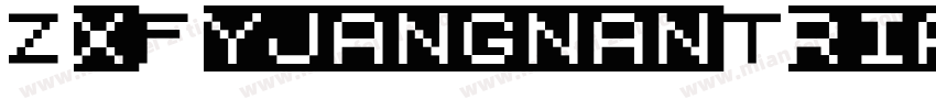 ZxFyjangnanTrial字体转换