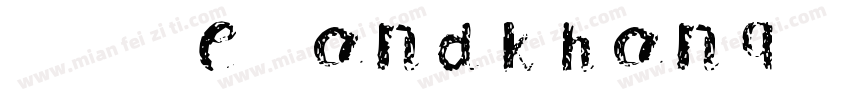 TYDeLandkhanqXiDict字体转换