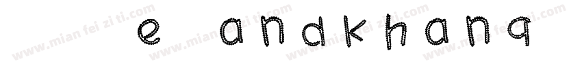 TYDeLandkhanqXiDict字体转换