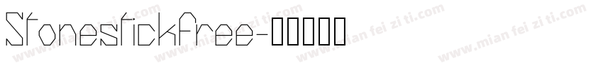 Stonestickfree字体转换