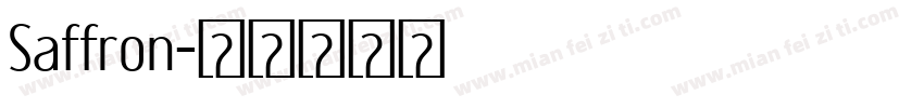 Saffron字体转换