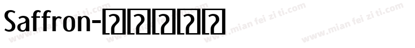 Saffron字体转换
