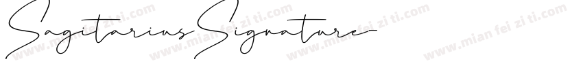 SagitariusSignature字体转换