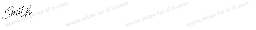Smith字体转换