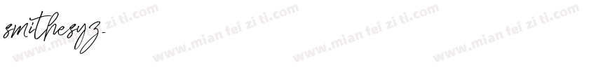 smithesyz字体转换