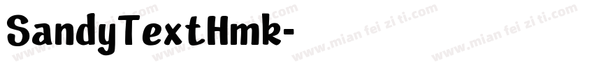 SandyTextHmk字体转换
