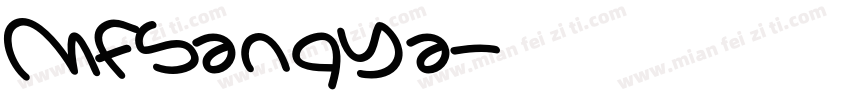 MFSangYa字体转换
