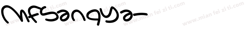 MFSangYa字体转换