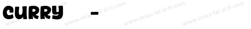 CURRY免费字字体转换