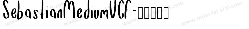 SebastianMediumUCF字体转换